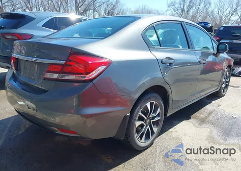 2013 Honda Civic Ex из США, поврежденный, VIN 2HGFB2F85DH500087